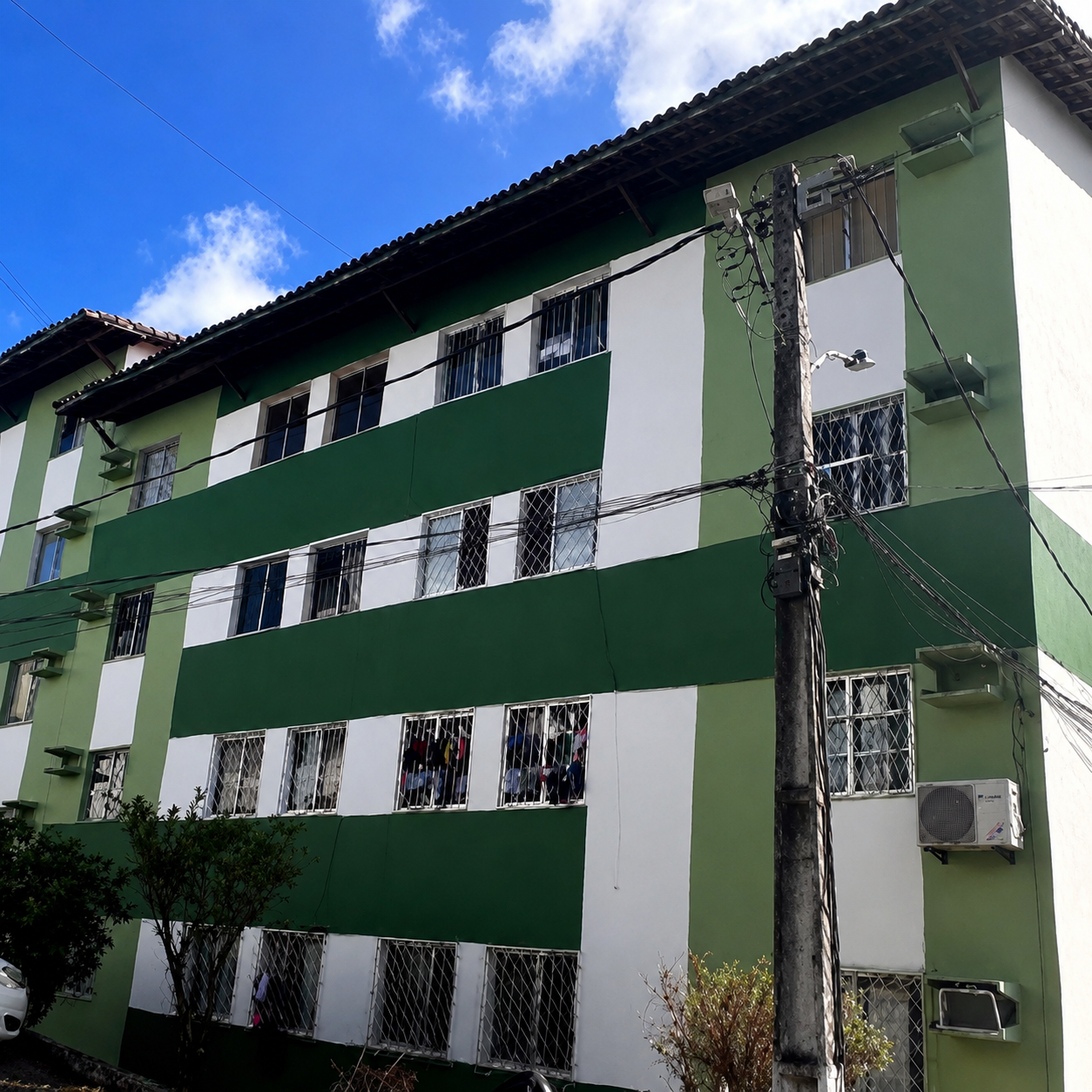 Pintura de 04 edifícios